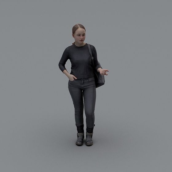 Urban Stroller 3D model