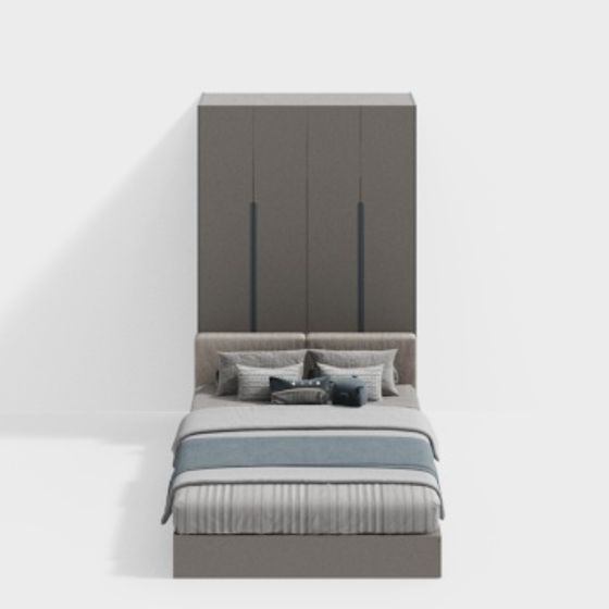 Urban Retreat Bed 3D Model