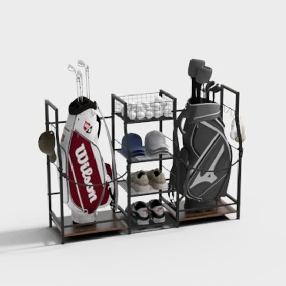 ชั้นวางอุปกรณ์กอล์ฟ