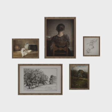 Combinación de pintura decorativa americana