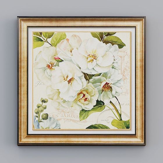 Stunning Floral Low Poly 3D Model for Creative Projects