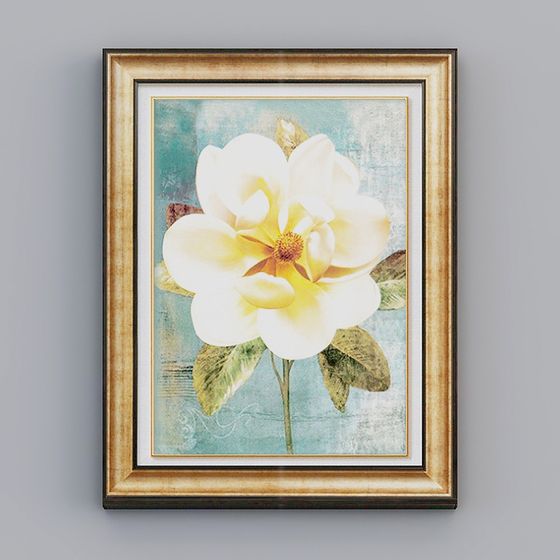 Boîte dorée Alliance décoration européenne-américaine de peinture Of106-b