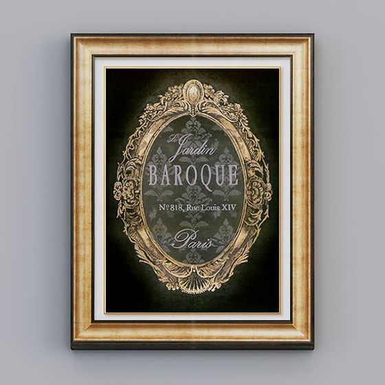 Liên Kết of088-b Tranh Âu Rococo