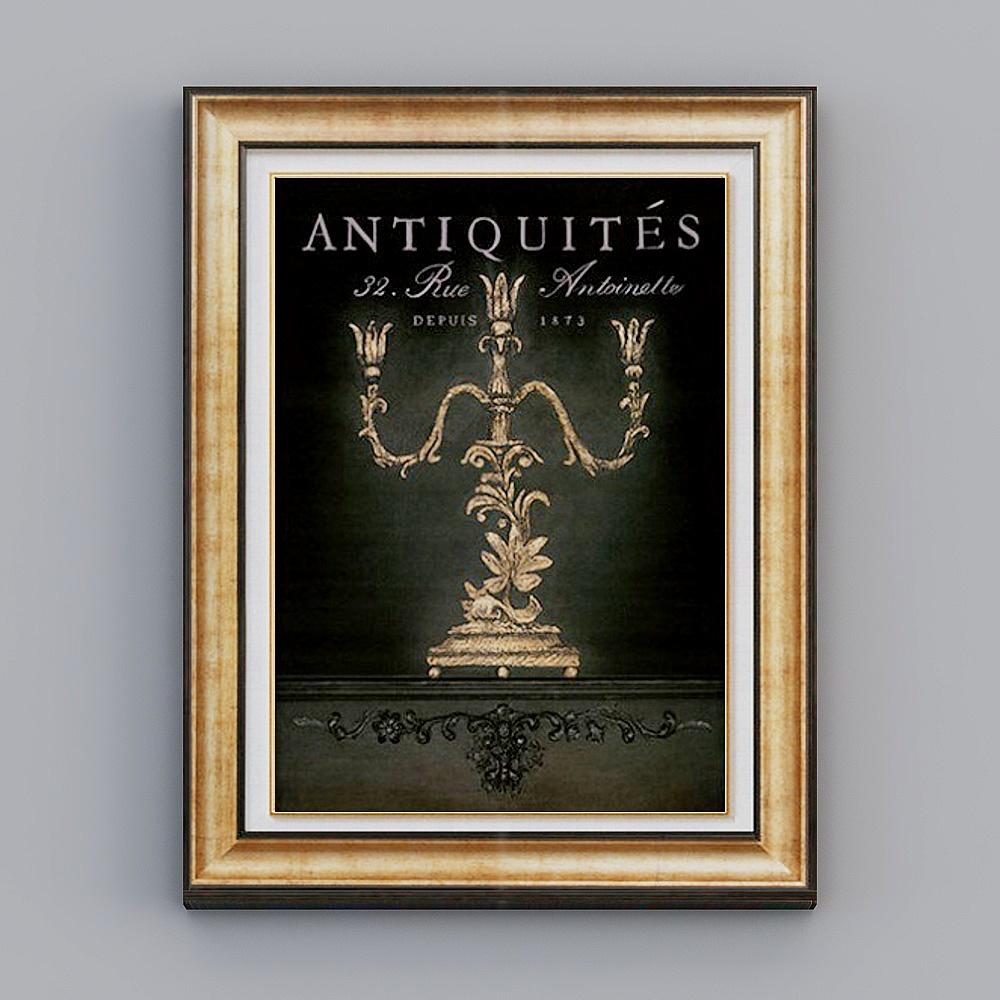 Of088-d- Decoration Alliance-European-American-Rocco Gold Box