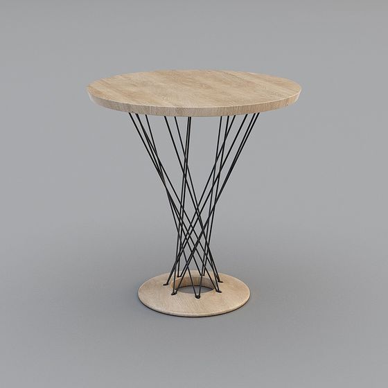 Wireframe Table 3D model