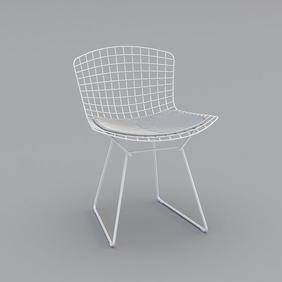 Elegant Minimalist Chair 3D model