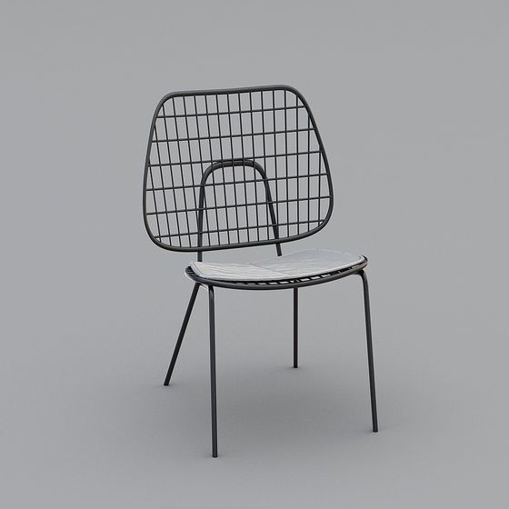 Stylish Mesh Chair 3D model for Modern Projects