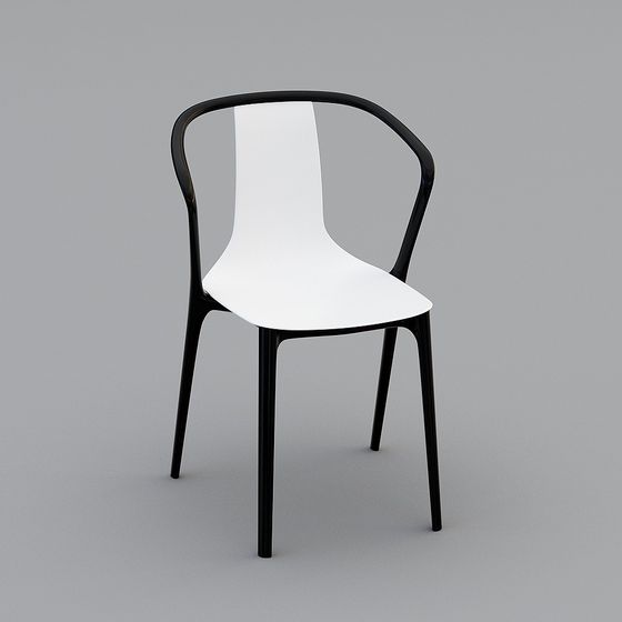 Modern Minimalist Chair 3D model
