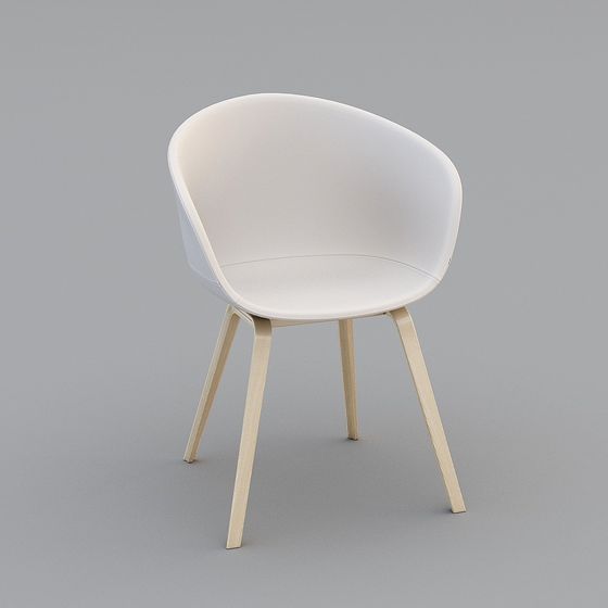 Modern Minimalist Chair 3D model