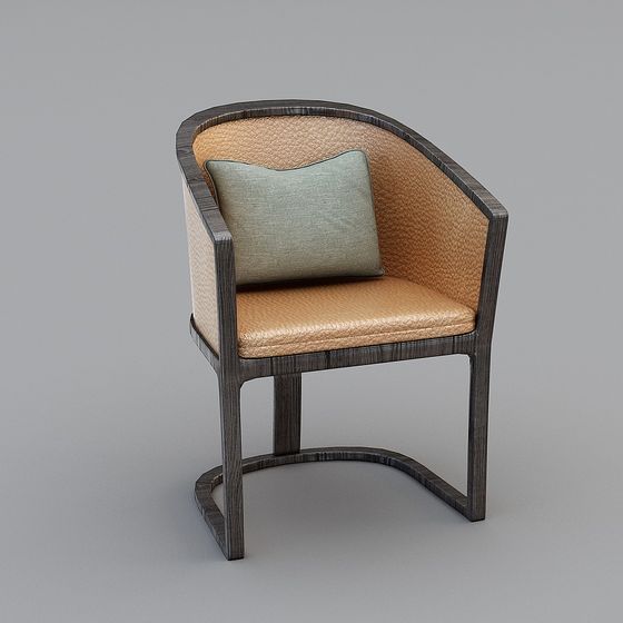 Urban Lounge Chair 3D model for Contemporary Spaces