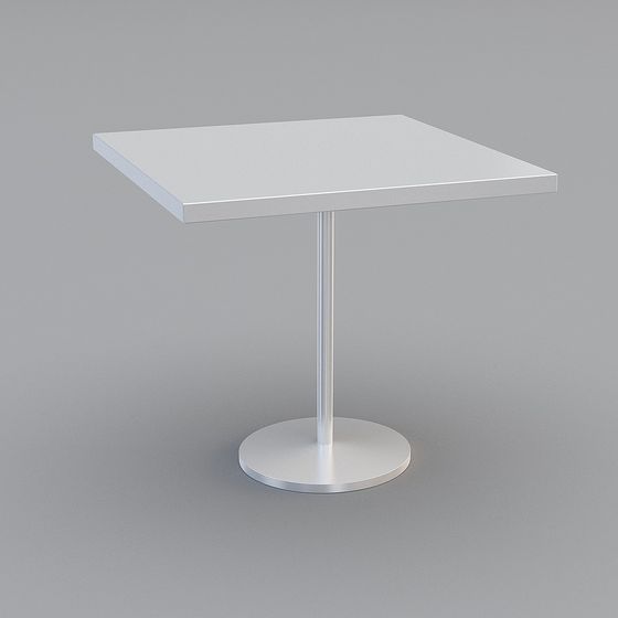 Minimalist Dining Table 3D model