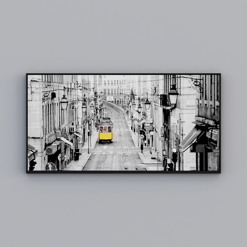 Vintage Streetcar 3D model