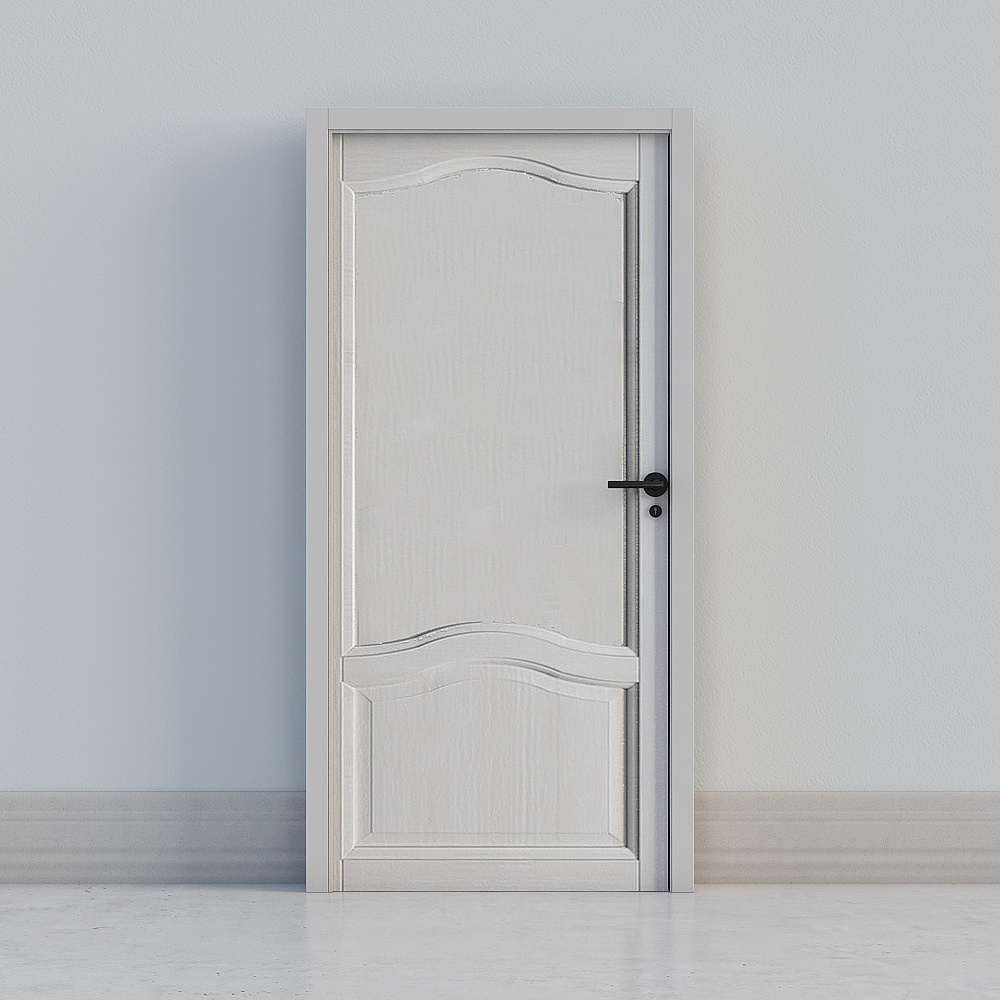 Classic Arch Door 3D model - Modern Meets Elegant