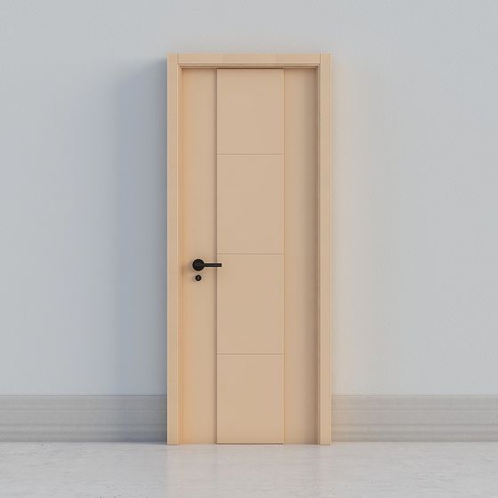 Minimalist Door 3D model Design