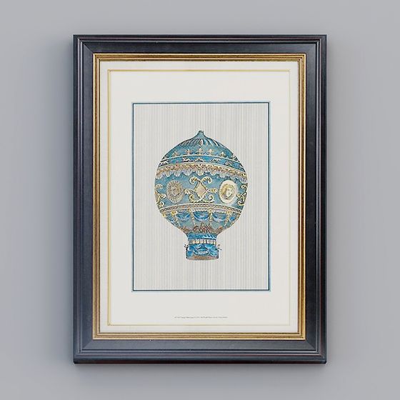 Vintage Hot Air Balloon 3D model