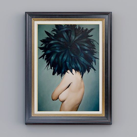 Feather Dance 3D model – Low Poly Art