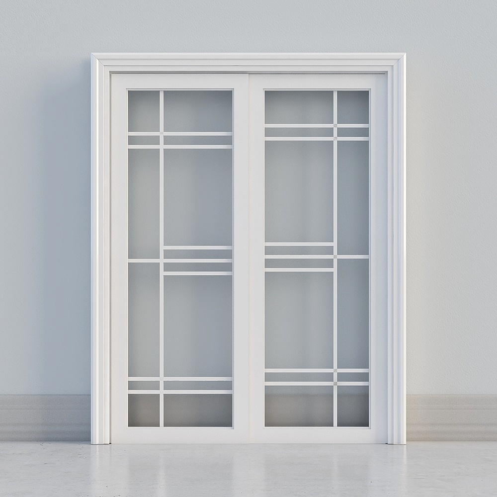 Porta Francese Bianca Cinese