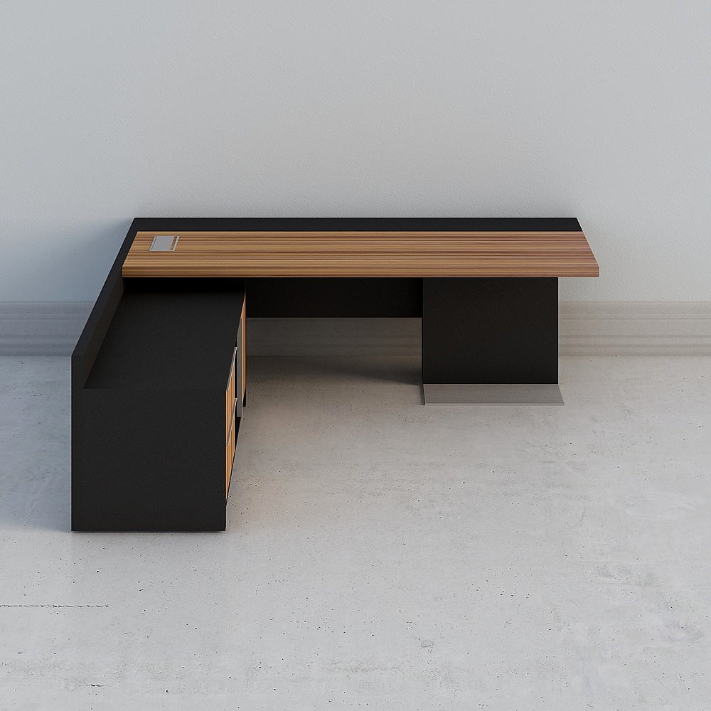 매니저 데스크 블랙