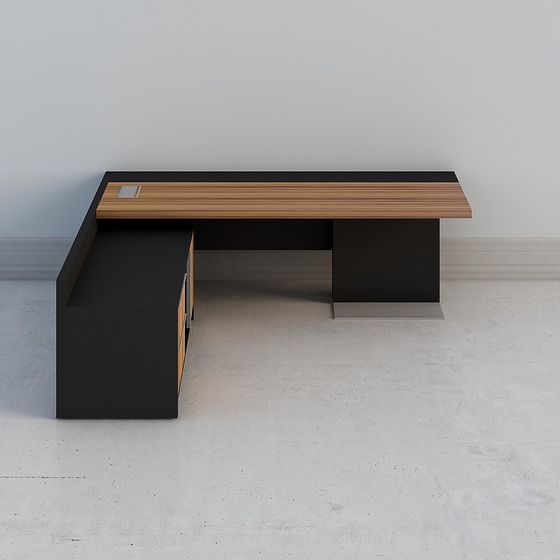 Urban Edge Desk 3D model