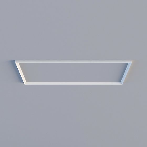 Stylish Embedded LED Strip 3D Model for Creative Designs