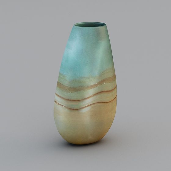 Water Harmony Vase 3D model