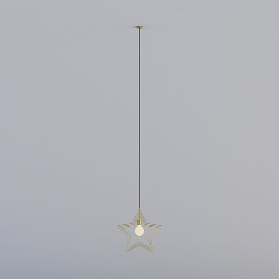 Starlight 3D model Chandelier