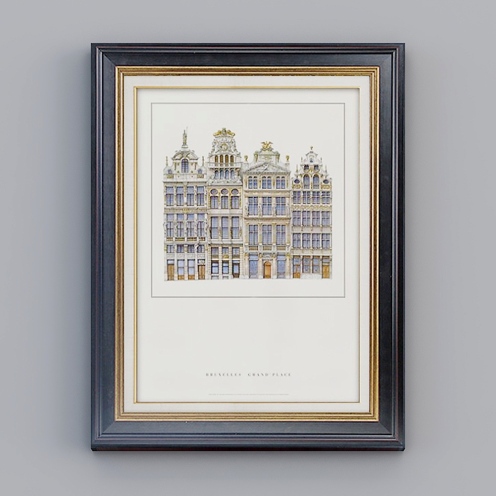 Brussels Grand Place 3D model