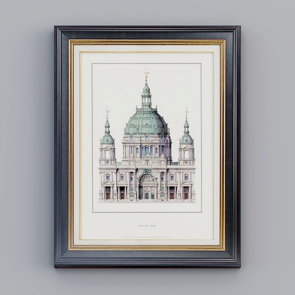 Berlin Cathedral 3D model - High Detail Low Poly