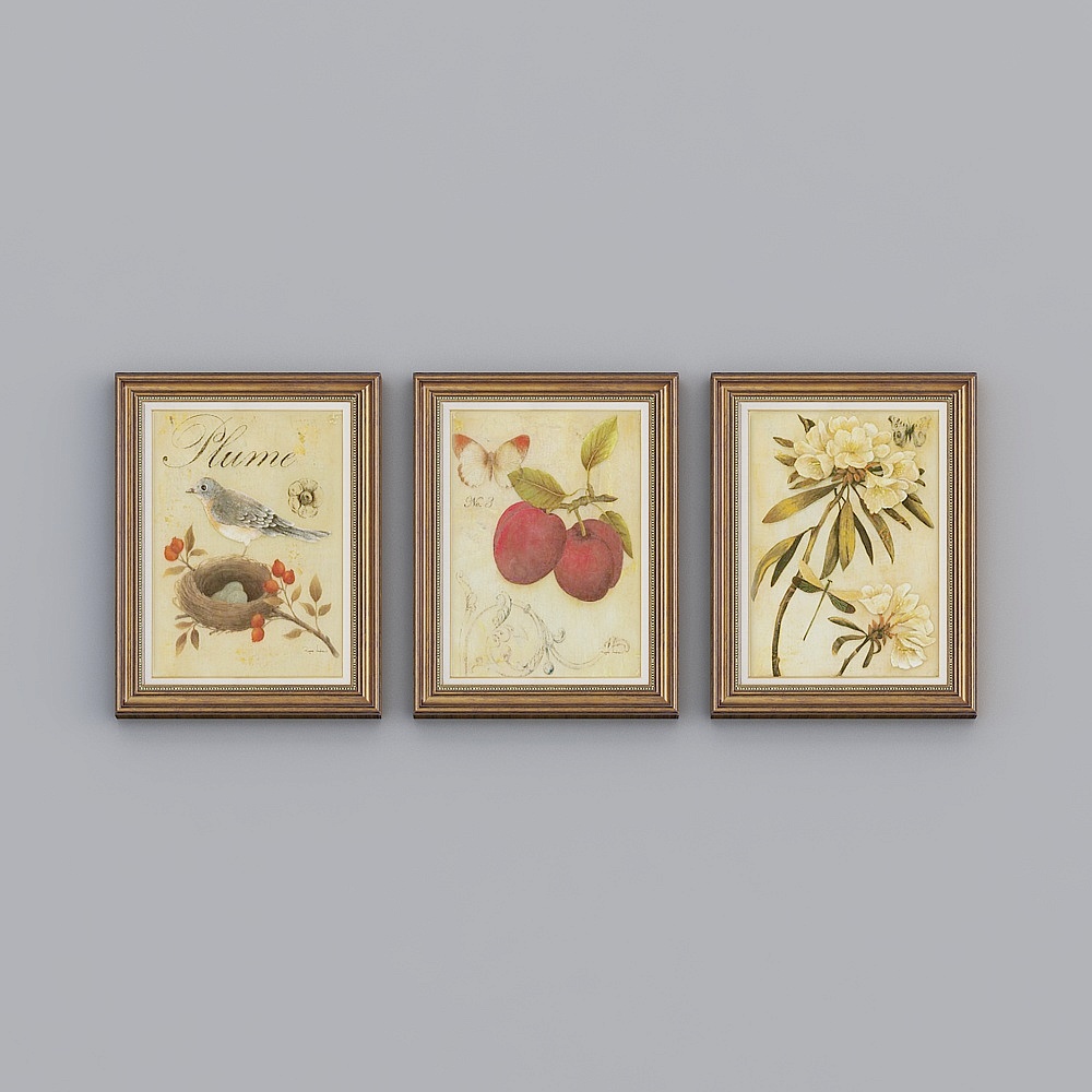 Of110-abc Triple-adornment Consortium-European-American Old Gold