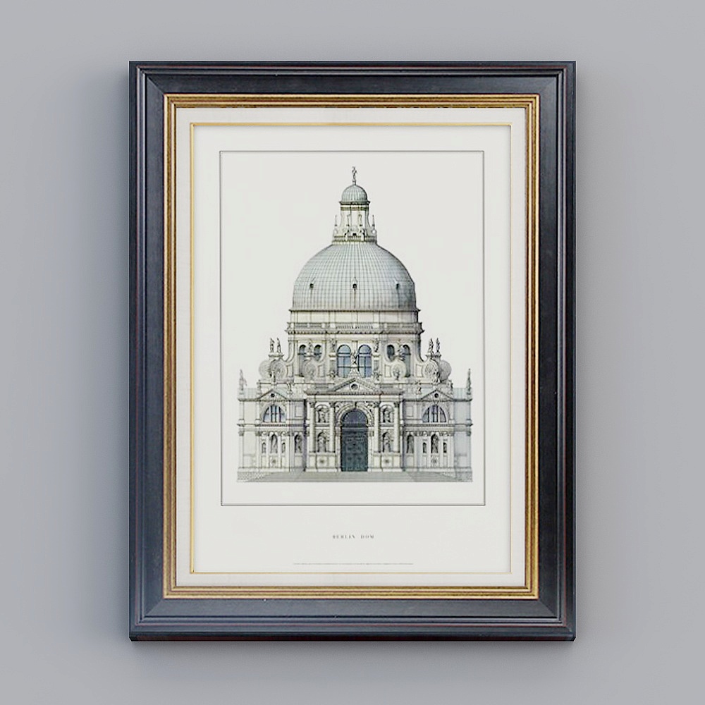 Berlin Cathedral Low-Poly 3D model
