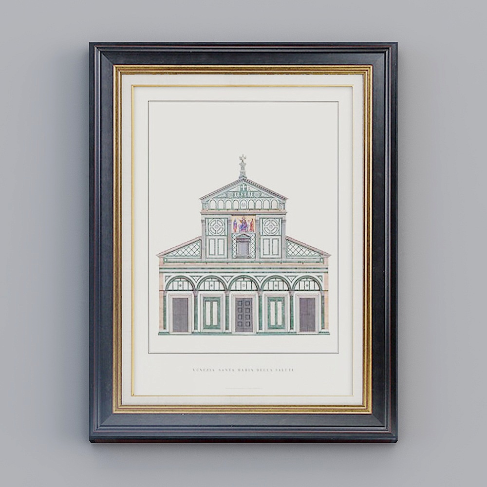 Low-Poly Basilica of Santa Maria 3D model