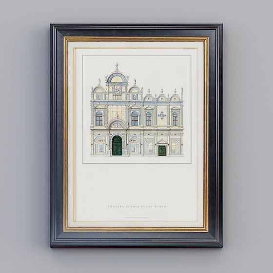 Venetian Scuola di San Marco 3D model