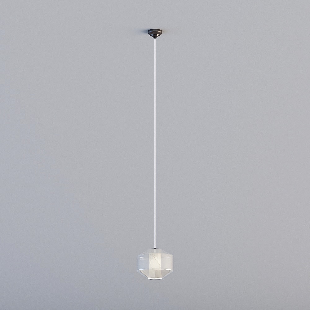 3D lights are all YM-Modern Minimalist New Chinese Guest Restaurant Bedroom Study Lounge Lounge Real Cloud Stone Chandelier-MD927-S