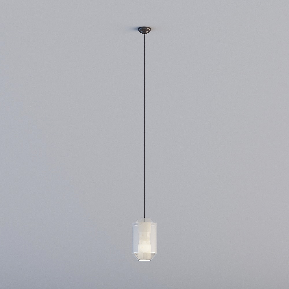 3D lights YM-Modern minimalist new Chinese guest restaurant bedr