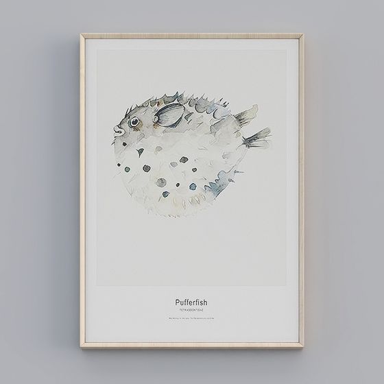 Bildmalerei Schwarz und Weiß Nordeuropäische Dekorationsmalerei B