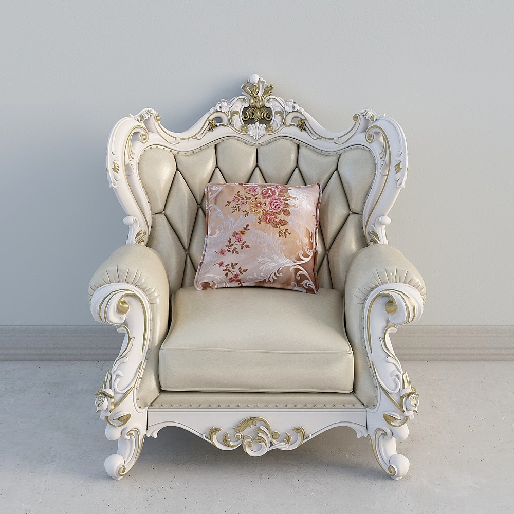 2262 sofa single-bit pearl white