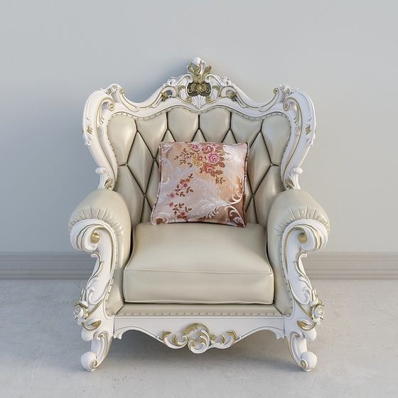Regal Chair 3D model for Elegant Interiors