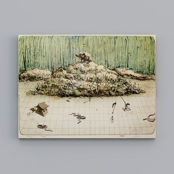 Enigmatic Hill 3D model for Whimsical Creations