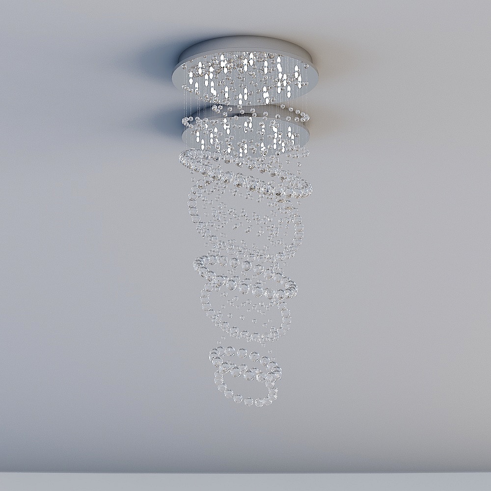 현대 크리스탈 샹들리에