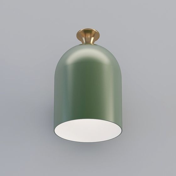 Elegant Low-Poly 3D Model Pendant Light