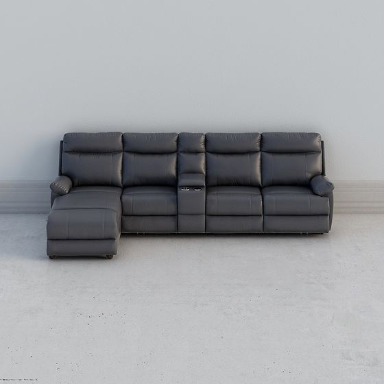 Elegant Modern 3D Sofa Model