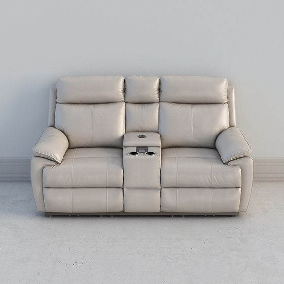 Modern Low-Polygon Luxury Sofa 3D model