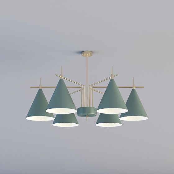 Cone Shaped Light and Shadow 3D model