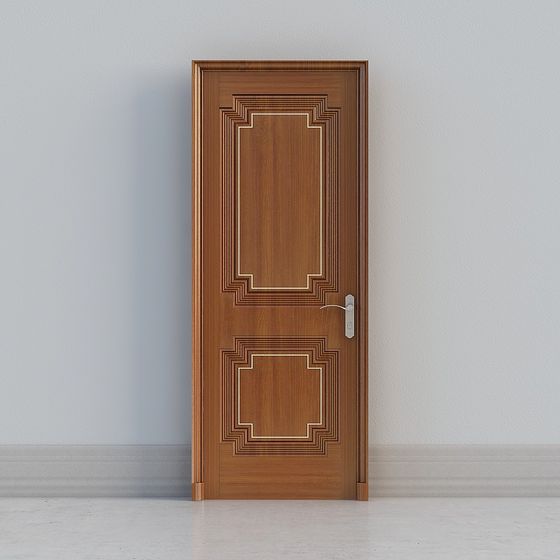 Art Deco Door 3D model