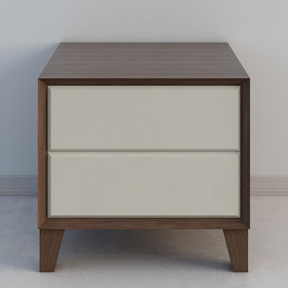 Urban Corner Nightstand 3D model for Contemporary Spaces