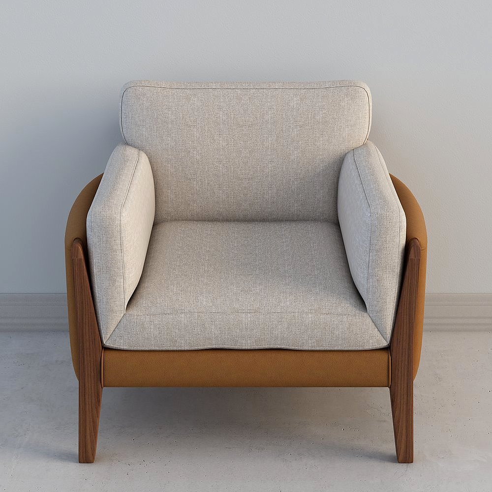 Youfan Art Assisi Tessuto italiano in pelle minimalista giù diva