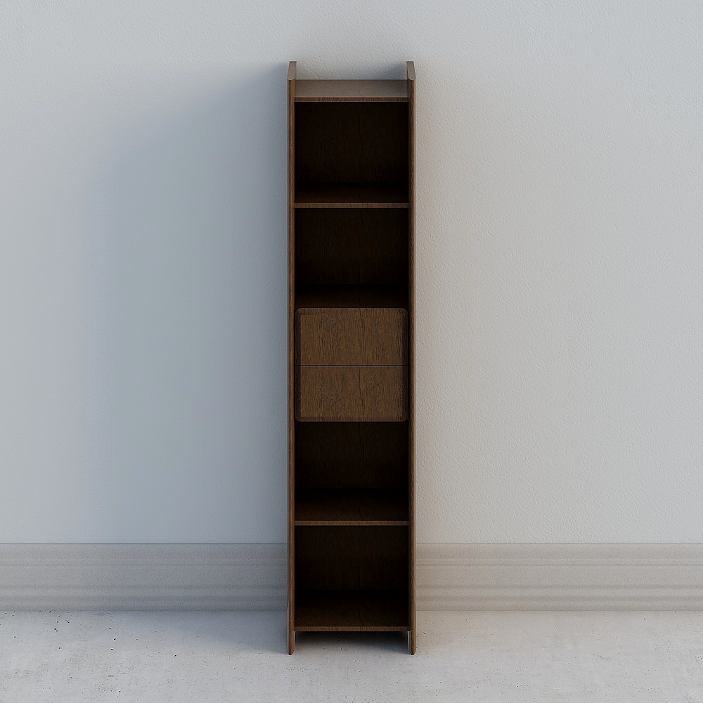 Rear-made - one-sided bookcase-V3511