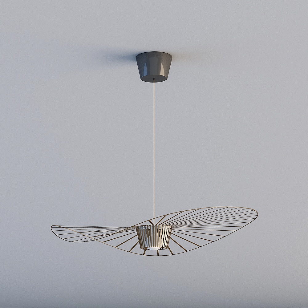 Проживание в фанере A4, люстра для гостиной