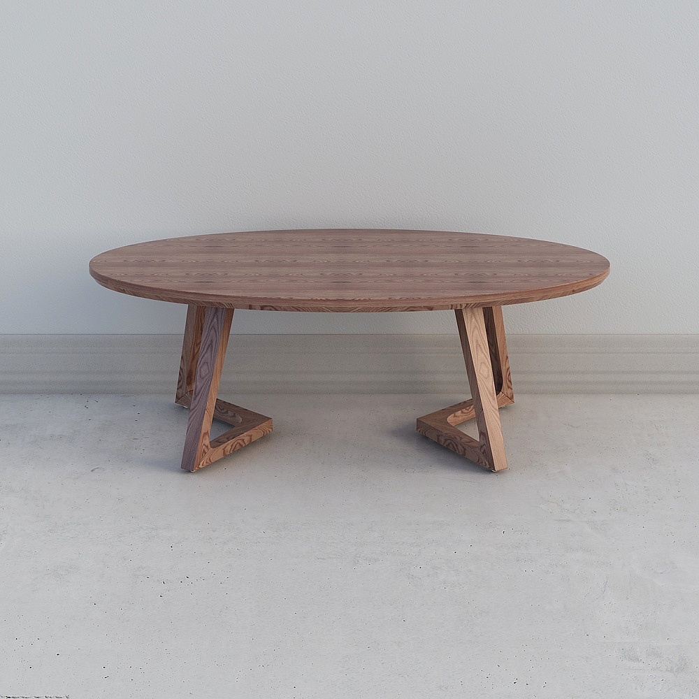 咖啡桌 (胡桃木)