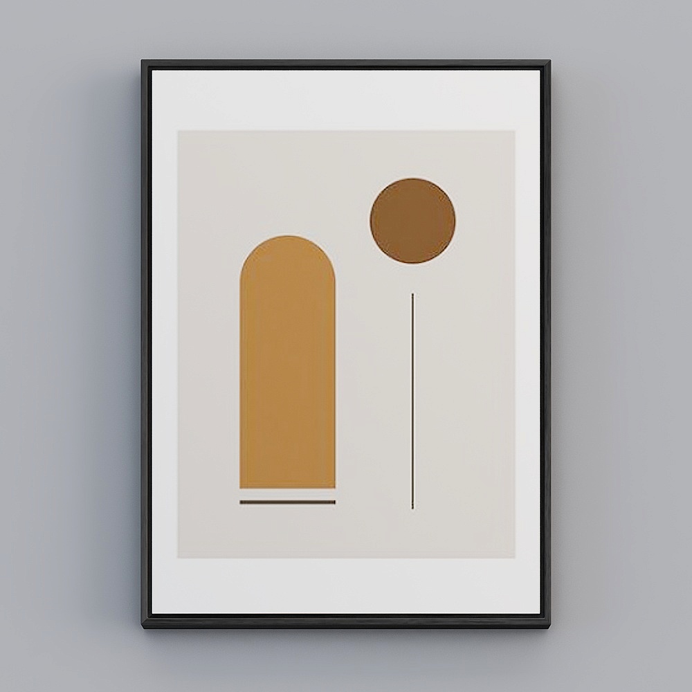 Abstract Geometry 3D model for Creative Projects